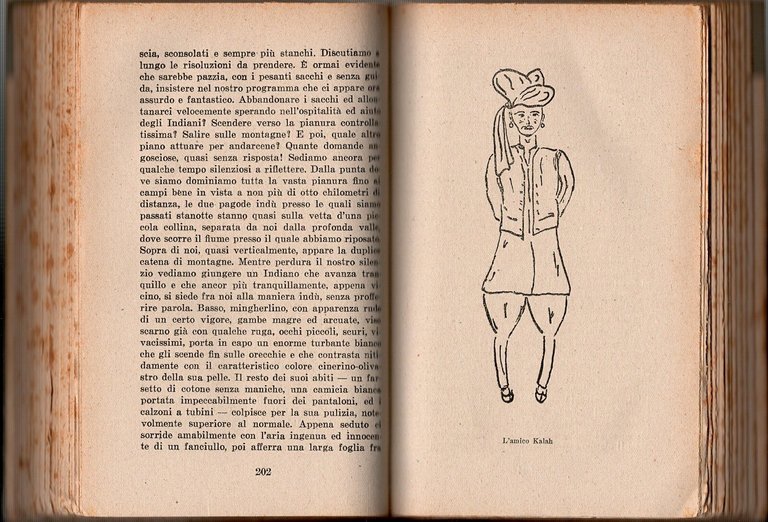 IN FUGA OLTRE L'HIMALAYA di Elios Toschi 1948 edizioni Europee …