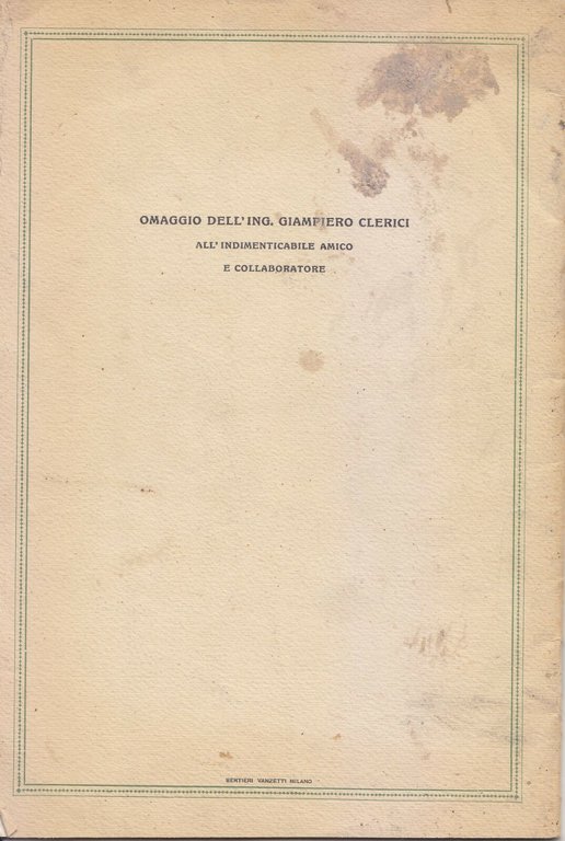 IN MEMORIA DI CESARE AUGUSTO COLOMBO 1916 Monfalcone commemorazione I …