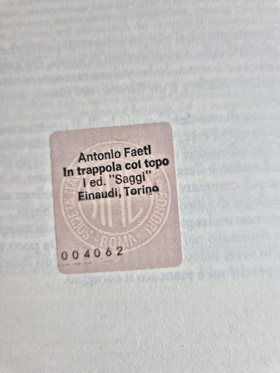 IN TRAPPOLA COL TOPO Lettura di Mickey Mouse Antonio Faeti …