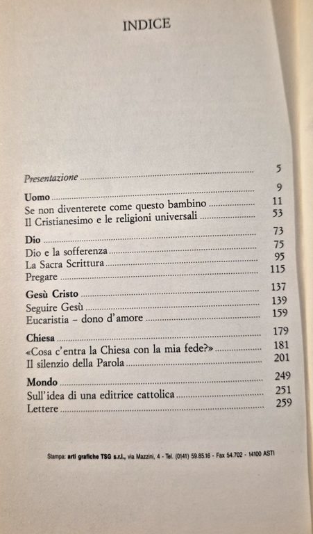 INCONTRARE CRISTO di Hans Urs Von Balthasar 1992 Piemme libro