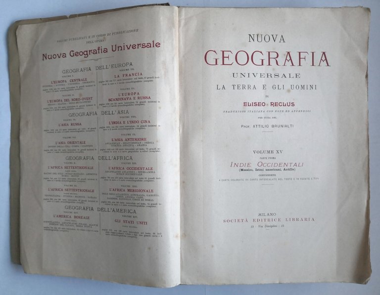 INDIE OCCIDENTALI Messico di Reclus 1897 NUOVA GEOGRAFIA UNIVERSALE Libro | Immagine Gallery 4
