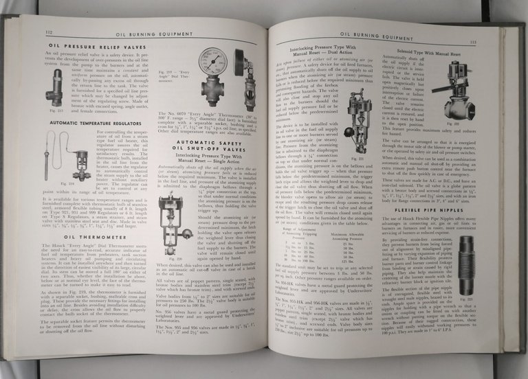 INDUSTRIAL COMBUSTION DATA a handbook 1953 Hauck libro operating combustion