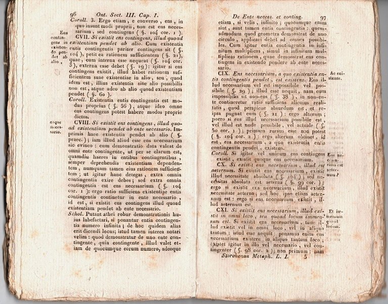 INSTITUTIONES METAPHYSICAE Liber I di Sigismundo Storchenau 1826 Manzi Libro | Immagine Gallery 2