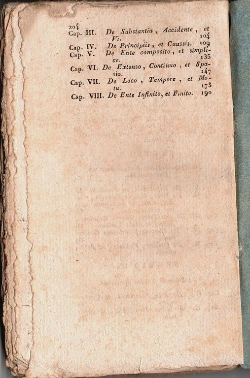 INSTITUTIONES METAPHYSICAE Liber I di Sigismundo Storchenau 1826 Manzi Libro | Immagine Gallery 5