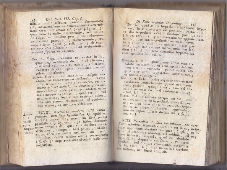 INSTITUTIONES METAPHYSICAE LIBRO I Sigismundi Storchenau 1816 Luca Marotta Libro