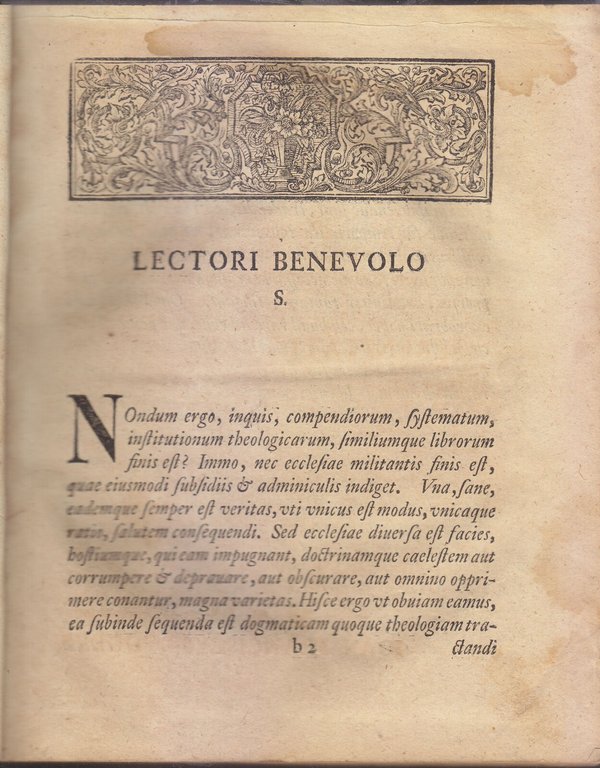 INSTITUTIONES THEOLOGIAE DOGMATICAE Francisci Buddei 1723 Thomae Fritschii Libro