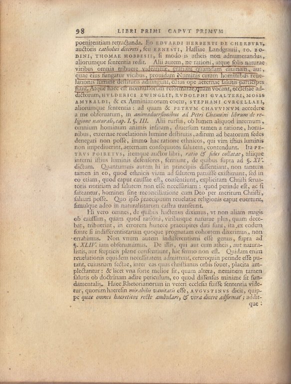 INSTITUTIONES THEOLOGIAE DOGMATICAE Francisci Buddei 1723 Thomae Fritschii Libro