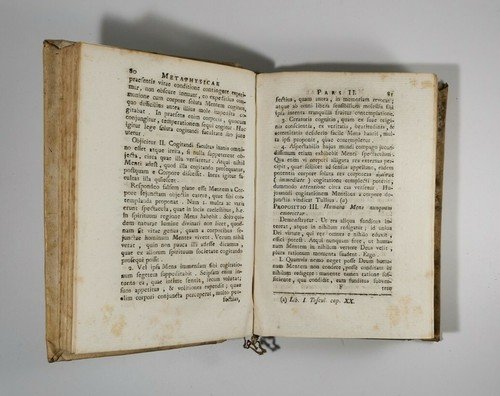 INSTITUTIONUM PHILOSOPHICARUM tomo II PSYCHOLOGIAM THEOLOGIAM E ETHICA 1774