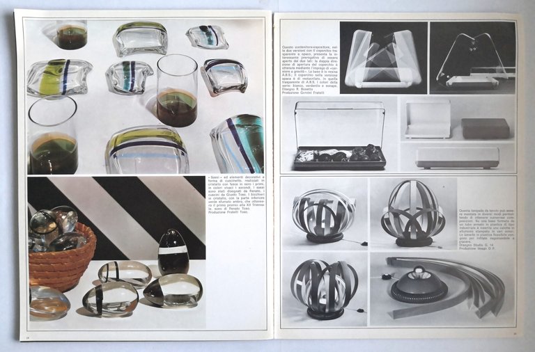 INTERNI la rivista mensile dell'arredamento dicembre 1969 Gorlich numero 36