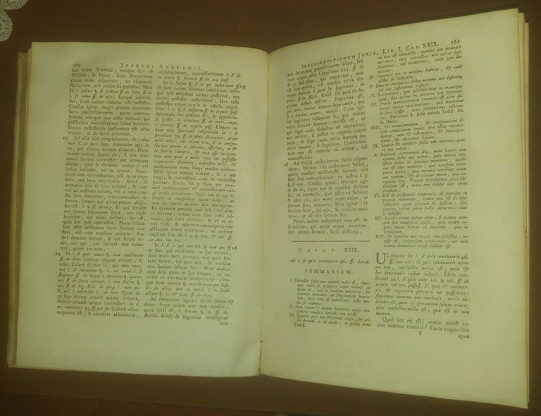 INTERPRETATIONUM JURIS di Josephi Averani 1777 1785 COMPLETO 3 volumi …