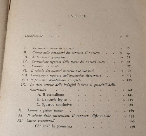 INTRODUZIONE AL PENSIERO MATEMATICO di Friedrich Waismann 1944 Einaudi libro