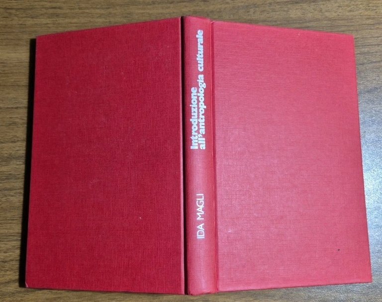 INTRODUZIONE ALL'ANTROPOLOGIA CULTURALE di Ida Magli 1980 Club editori Libro
