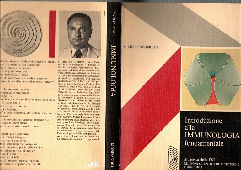 INTRODUZIONE ALLA IMMUNOLOGIA FONDAMENTALE di M Fougereau 1976 Mondadori Libro