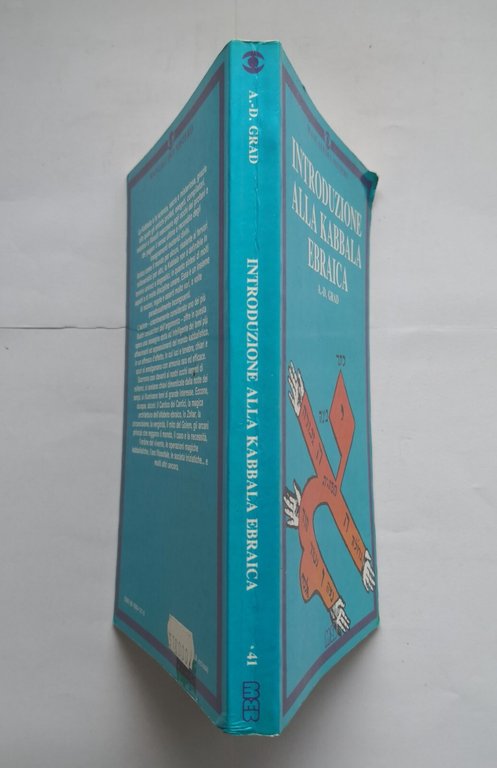 INTRODUZIONE ALLA KABBALA EBRAICA di Grad 1986 MEB Libro manuale …