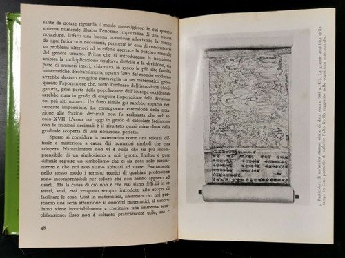 INTRODUZIONE ALLA MATEMATICA di A N Whitehead 1962 Sansoni libro