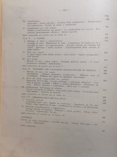 INTRODUZIONE ALLA TERMODINAMICA TECNICA di Dalberto Faggiani libro Tamburini