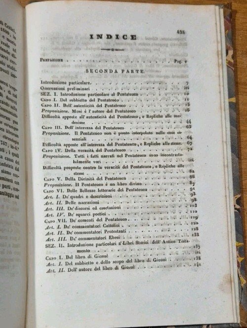 INTRODUZIONE STORICA CRITICA ANTICO NUOVO TESTAMENTO Tomo 3 Glaire 1844 …