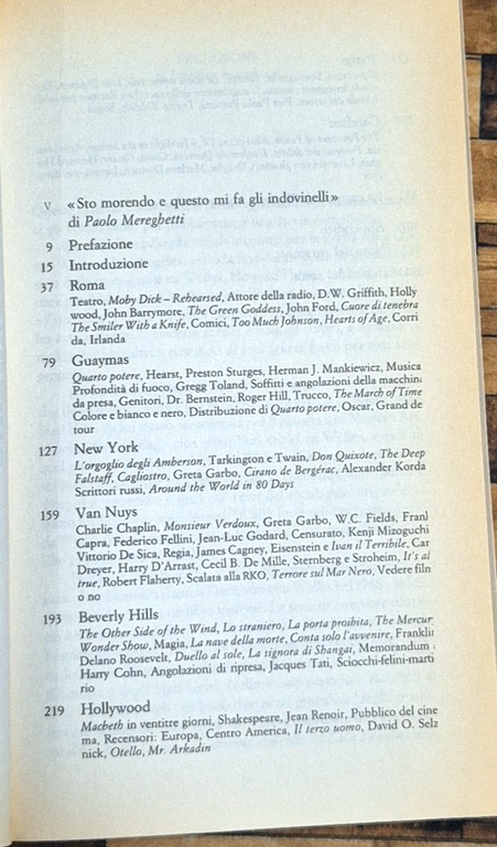 IO ORSON WELLES di Peter Bogdanovich 2001 Baldini Castoldi I … | Immagine Gallery 4