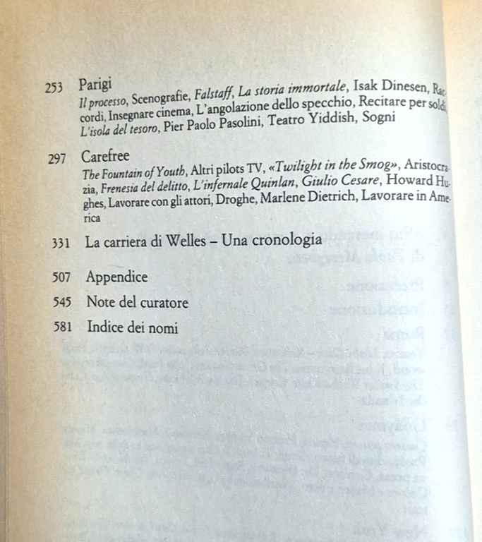 IO ORSON WELLES di Peter Bogdanovich 2001 Baldini Castoldi I … | Immagine Gallery 5