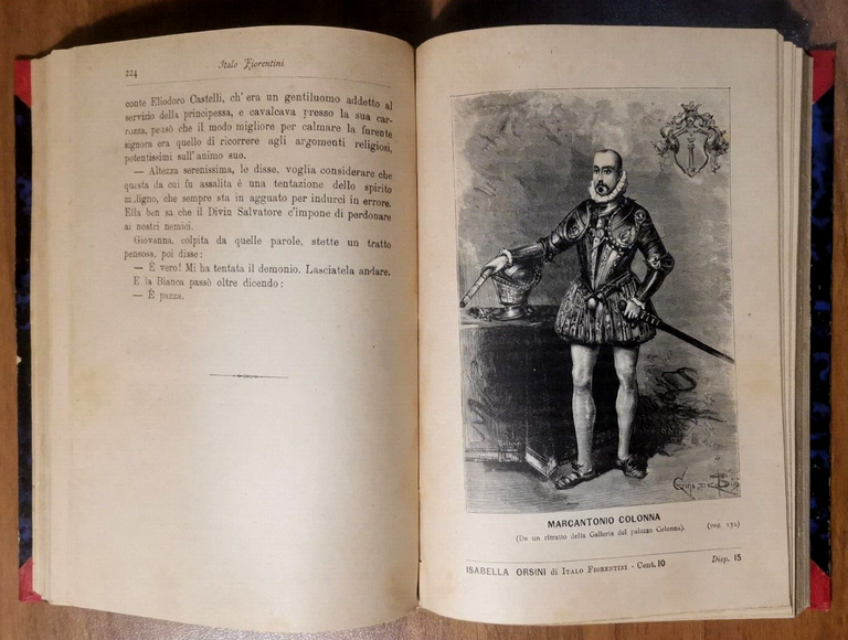 ISABELLA ORSINI Duchessa di Bracciano Italo Fiorentini 1887 Perino Libro … | Immagine Gallery 7