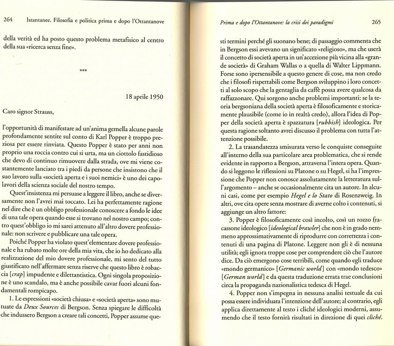 ISTANTANEE FILOSOFIA E POLITICA PRIMA DOPO L'OTTANTANOVE di Fistetti 2006 …