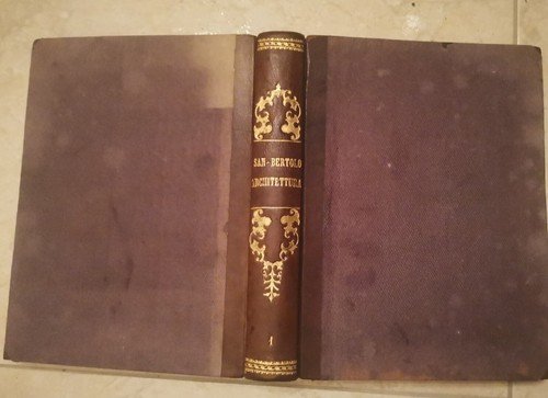 ISTITUZIONI DI ARCHITETTURA STATICA E IDRAULICA 2 volumi 1832 Cavalieri …