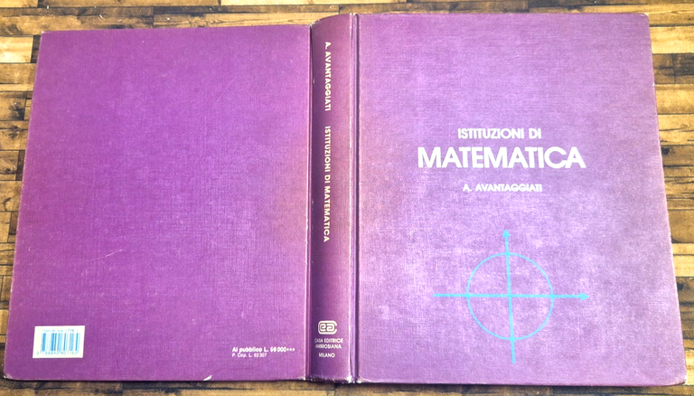 ISTITUZIONI DI MATEMATICA di A Avantaggiati 1991 Ambrosiana Libro | Immagine Gallery 2
