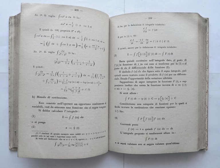 ISTITUZIONI DI MATEMATICA PER CHIMICI Bruno Finzi e Maria Pastori …
