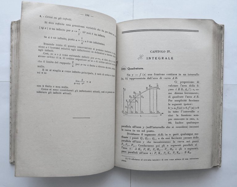 ISTITUZIONI DI MATEMATICA PER CHIMICI Bruno Finzi e Maria Pastori …