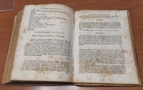 ISTORIA GENERALE DEL REAME DI NAPOLI Tomo I parte II …