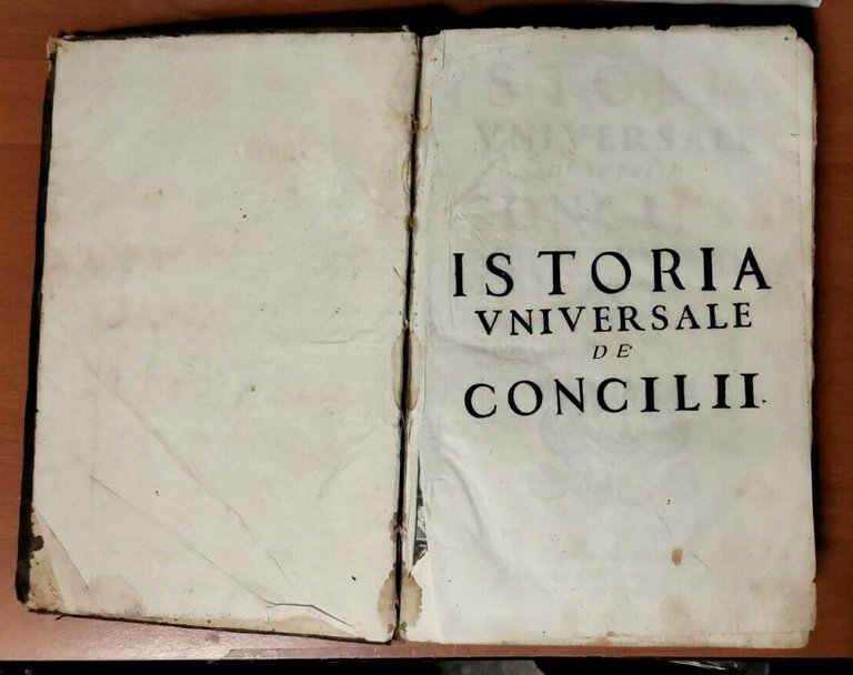 ISTORIA UNIVERSALE DI TUTTI I CONCILII Marco Battaglini 1686 Poletti …