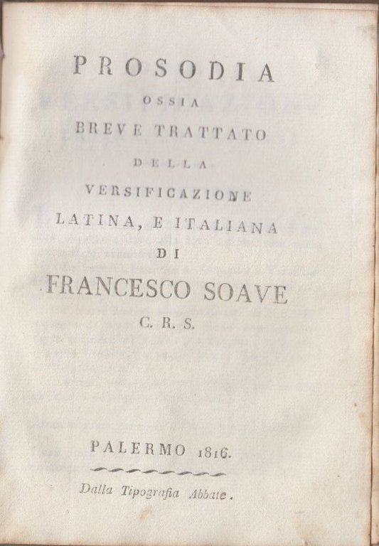 ISTRADAMENTO ALL'ESERCIZIO DELLE TRADUZIONI di Francesco Soave 1816 Libro antico | Immagine Gallery 2