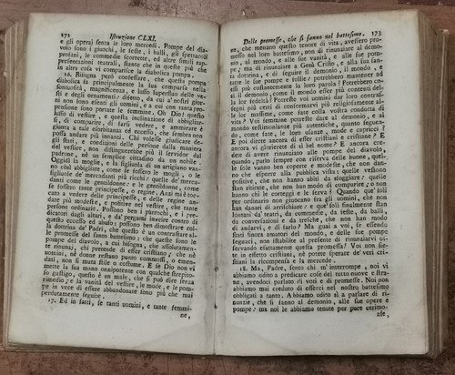 ISTRUZIONI MORALI SOPRA LA DOTTRINA CRISTIANA 1781 di Idelfonso Bressanvido …