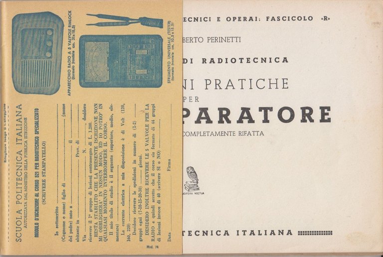 ISTRUZIONI PRATICHE PER RADIORIPARATORE di Alberto Perinetti Libro Politecnica | Immagine Gallery 3