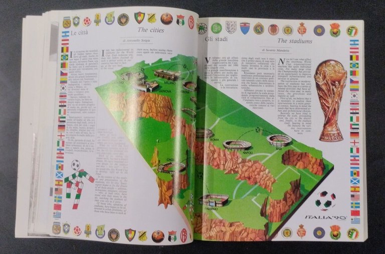 ITALIA 90 GLI STADI DELLA COPPA DEL MONDO FIFA 1990 …