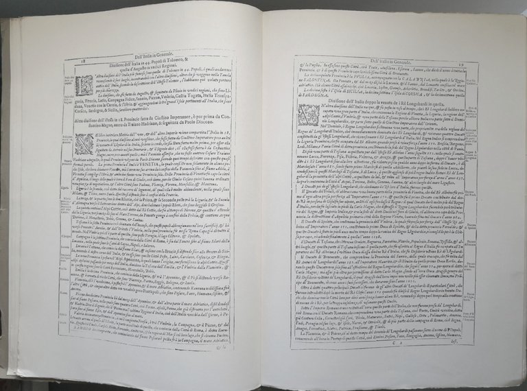 ITALIA di Giovanni Antonio Magini 1974 Zanichelli tiratura limitata anastatica