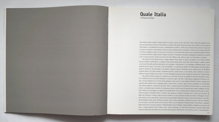 ITALIA DOPPIE VISIONI a cura di Giovanna Calvenzi 2004 Contrasto …