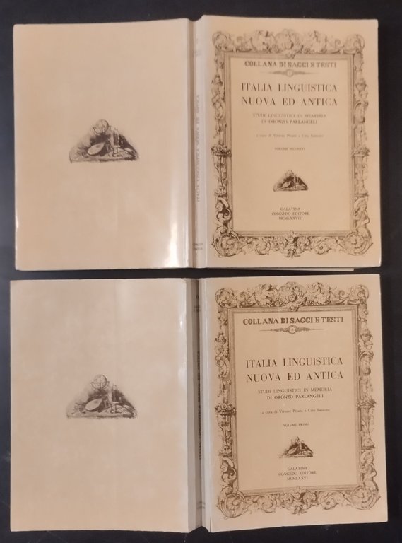 ITALIA LINGUISTICA NUOVA ED ANTICA di Pisani e Santoro 2 …