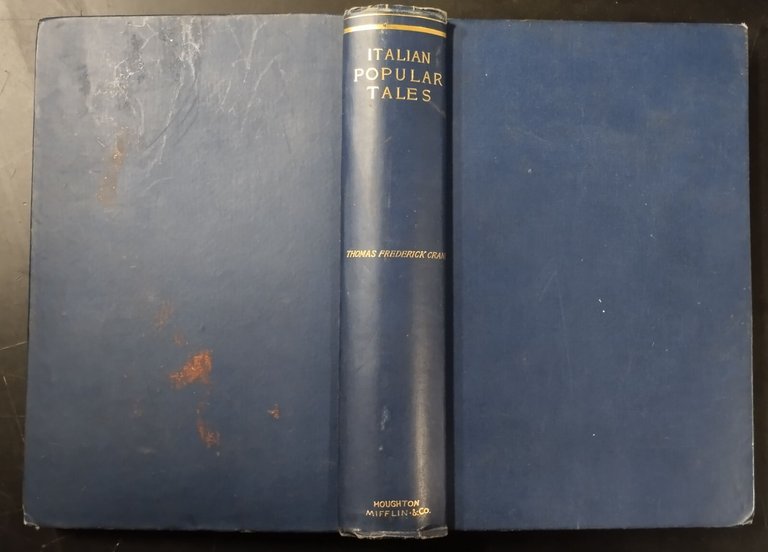ITALIAN POPULAR TALES di Thomas Frederick Crane 1885 The Riverside …
