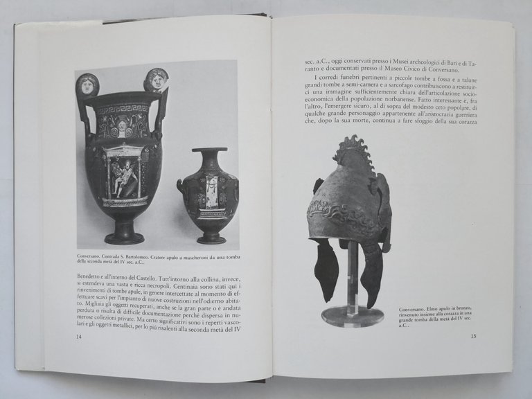 ITINERARIO TURISTICO PUGLIESE Lions Club Conversano 1983 Schena Libro Rutigliano