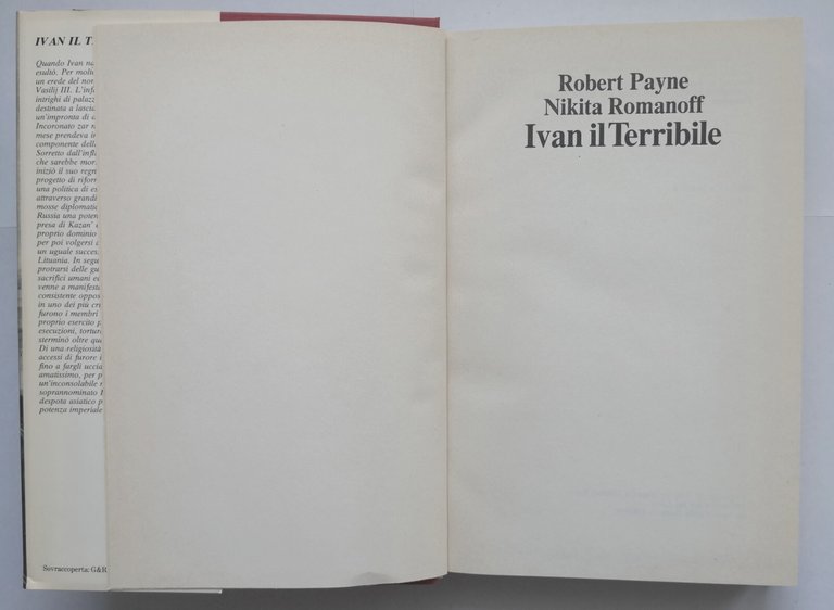 IVAN IL TERRIBILE di Robert Payne e Nikita Romanoff 1981 …