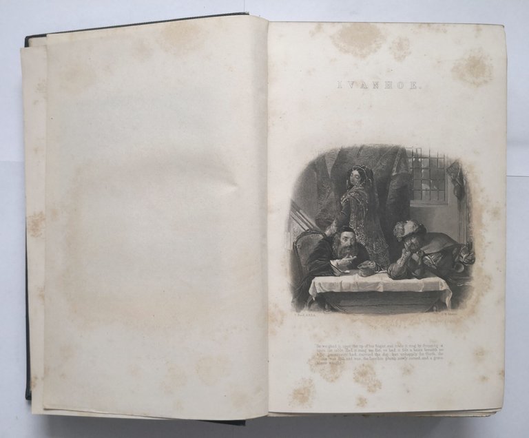 IVANHOE di Walter Scott The Waverley novels volume IX 1887 …