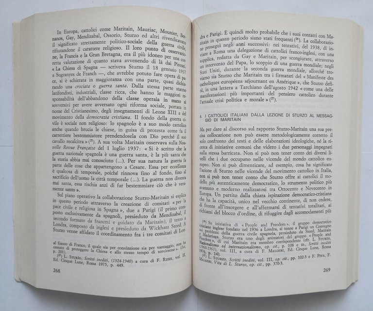 JACQUES MARITAIN E LA SOCIETÀ CONTEMPORANEA di Roberto Papini 1978 …