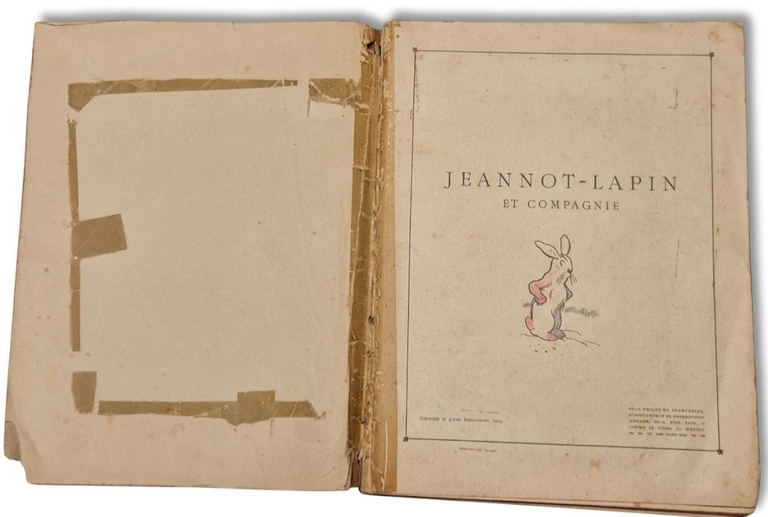 JEANNOT LAPIN ET COMPAGNIE di Benjamin Rabier 1913 Tallandier Libro … | Immagine Gallery 2