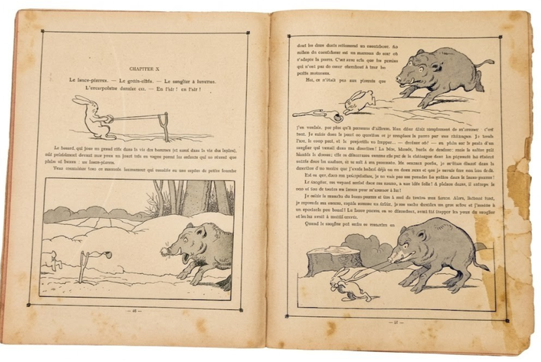 JEANNOT LAPIN ET COMPAGNIE di Benjamin Rabier 1913 Tallandier Libro … | Immagine Gallery 5