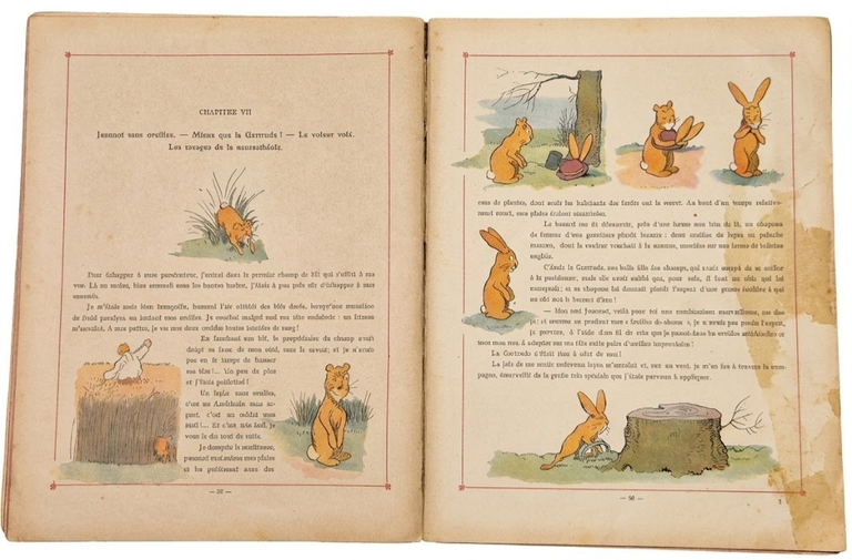 JEANNOT LAPIN ET COMPAGNIE di Benjamin Rabier 1913 Tallandier Libro … | Immagine Gallery 6