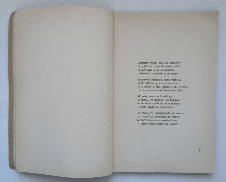 JERE 'NA VOLDE di Saverio Micunco 1962 Laterza Polo libro …