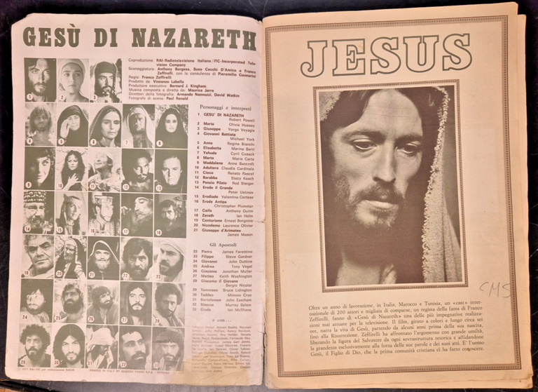 JESUS album figurine Panini 114 su 360 dal film Gesù …