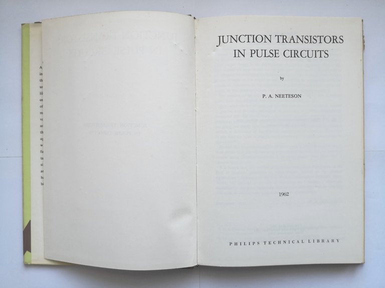 JUNCTION TRANSISTORS IN PULSE CIRCUITS di Neeteson 1962 Philips Technical …