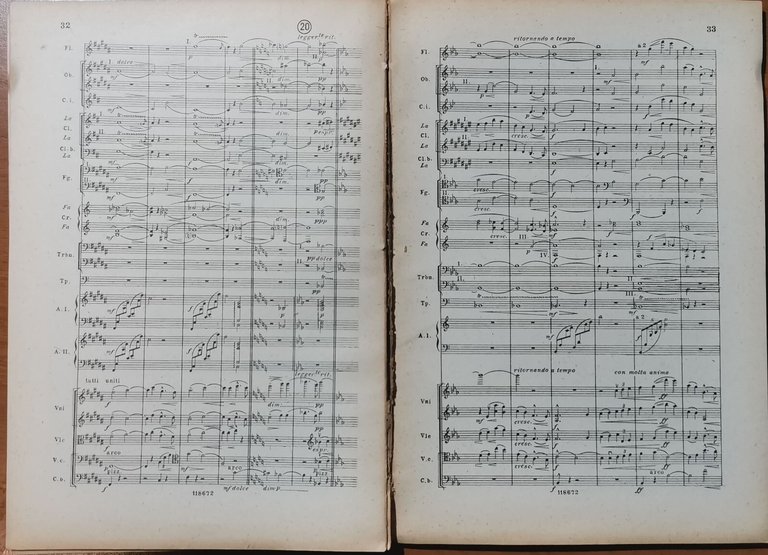 JUVENTUS POEMA SINFONICO di Victor De Sabata 1946 Ricordi libro …